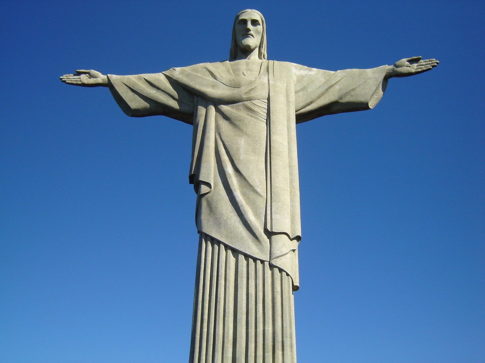 Het Christusbeeld op de Corcovado in Rio de Janeiro
